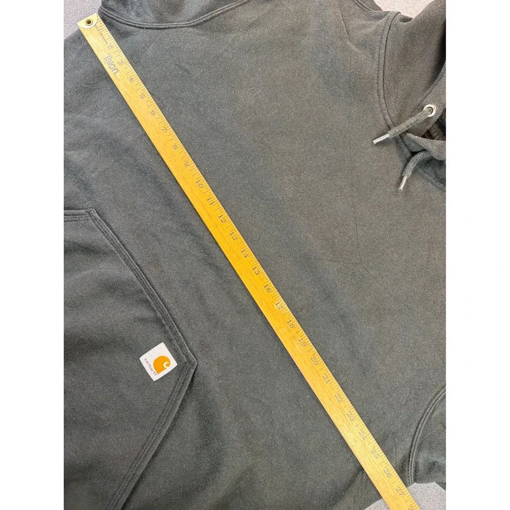 Carhartt‎ Hoodie Mens XL Original Fit Sleeve Logo Graphic Sweatshirt Heavy